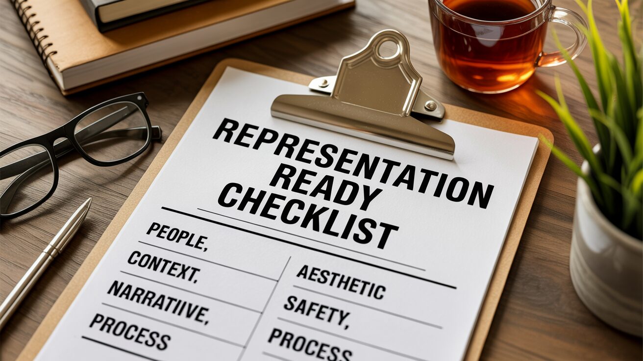 Representation Ready: A Design Checklist for AI Healthcare Imagery